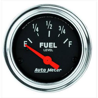 Auto Meter Traditional Chrome Electric Fuel Level Gauge - 2514